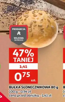 Auchan Bułka Słonecznikowa oferta