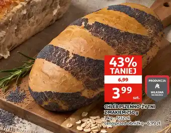 Chleb Pszenno-Żytni z Makiem