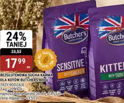 bi1 Bezglutenowa sucha karma dla kotów Butchers oferta