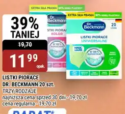 bi1 Listki Piorące Dr. Beckmann oferta