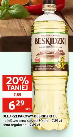 Auchan Olej Rzepakowy Beskidzki oferta