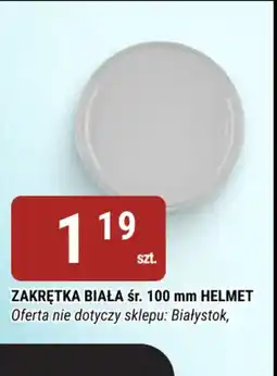 bi1 Zakrętka Biała Helmet oferta