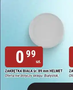 bi1 Zakrętka Biała HELMET oferta
