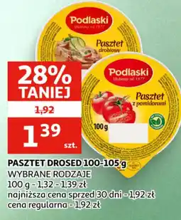 Auchan Pasztet drobiowy oferta