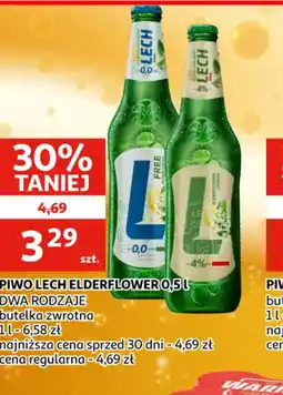 Auchan Piwo Lech Elderflower oferta