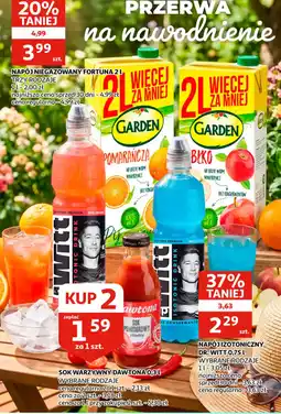 Auchan Napój niegazowany Fortuna oferta