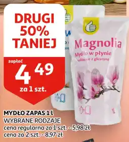 Auchan Mydło w płynie Magnolia oferta