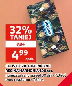 Auchan Chusteczki higieniczne Regina Harmonia oferta