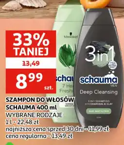 Auchan Szampon do włosów Schauma oferta