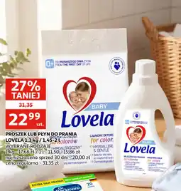 Auchan Płyn do prania Lovela Baby oferta