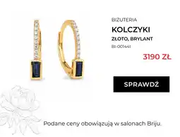 Briju Kolczyki złoto, brylant oferta