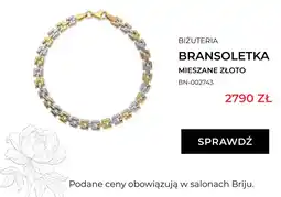 Briju Bransoletka Mieszane Złoto oferta