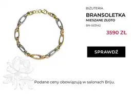 Briju Bransoletka mieszane złoto oferta