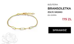 Briju Bransoletka Żółte Srebro oferta