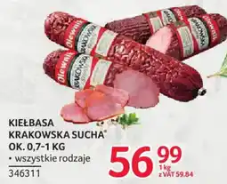 Selgros Kiełbasa Krakowska Sucha oferta