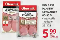 Selgros Kiełbasa Plastrów oferta