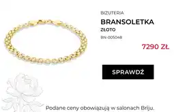 Briju Bransoletka Złoto oferta