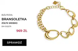 Briju Bransoletka Żółte Srebro oferta