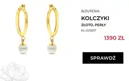 Briju BIŻUTERIA KOLCZYKI ZŁOTO, PERŁY oferta