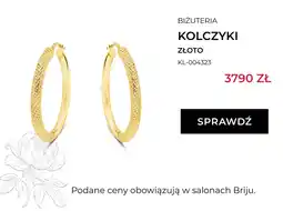 Briju Kolczyki złoto oferta