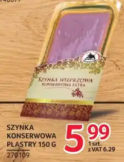 Selgros Szyńka Wieprzowa Konserwowa Extra oferta