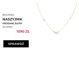 Briju NASZYJNIK MIESZANE ZŁOTO oferta