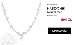 Briju Naszyjnik żółte srebro oferta