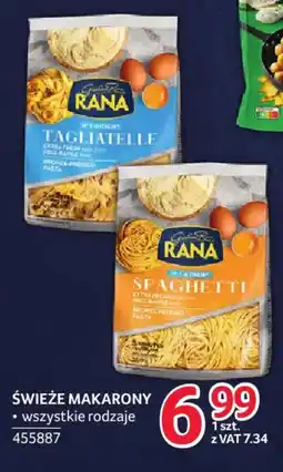 Selgros Świeże makarony Rana oferta