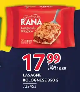Selgros Rana Lasagne alla Bolognese oferta