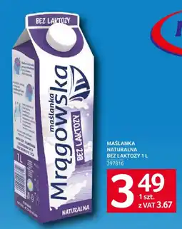 Selgros Maślanka Naturalna Bez Laktozy oferta