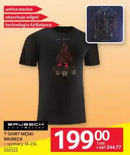 Selgros T-SHIRT MĘSKI BRUBECK oferta