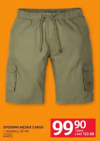Selgros Spodenki Męskie Cargo oferta