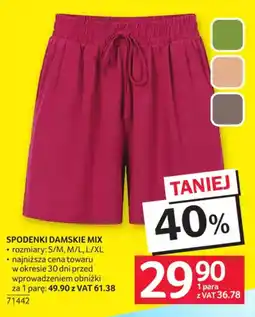 Selgros SPODENKI DAMSKIE MIX oferta