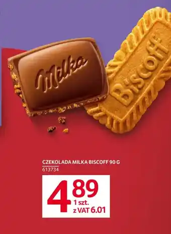 Selgros Czekolada Milka Biscoff oferta