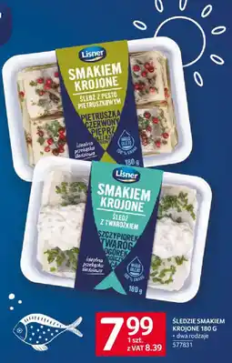 Selgros Smakiem Krojone Śledź z Pesto Pietruszkowym oferta