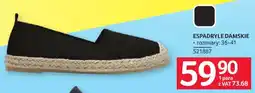 Selgros ESPADRYLE DAMSKIE oferta