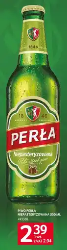 Selgros Piwo Perła Niepasteryzowana oferta