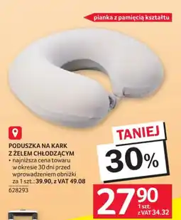Selgros Poduszka na kark z żelem chłodzącym oferta