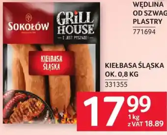 Selgros Kiełbasa Śląska Sokolów oferta
