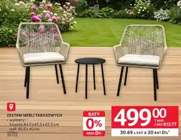 Selgros ZESTAW MEBLI TARASOWYCH oferta