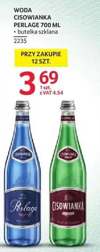 Selgros Woda Cisowianka Perlage oferta