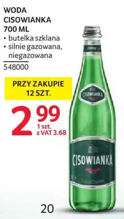 Selgros Woda Cisowianka oferta