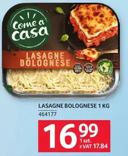 Selgros Lasagne Bolognese oferta