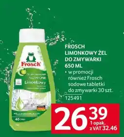 Selgros Frosch Limonkowy Żel do zmywarki oferta
