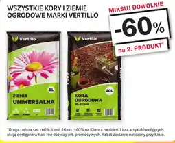 Selgros Wszystkie kory i ziemie ogrodowe marki vertillo oferta