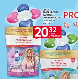 Selgros Cleox professional kapsułki do prania oferta