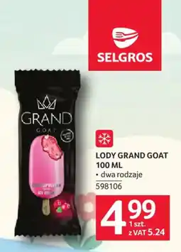 Selgros Lody Grand Goat oferta