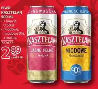 Selgros Piwo kasztelan oferta