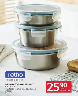 Selgros Pojemnik Stalowy Okrągły oferta