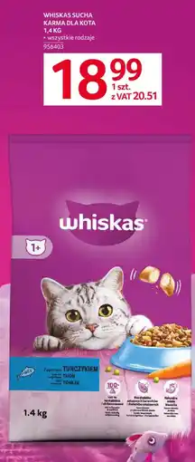 Selgros Whiskas Sucha Karmy Dla Kota oferta